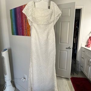 Carrafina wedding dress size 12